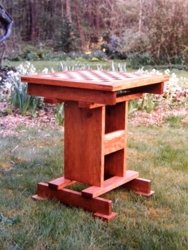 Schachtisch, Auftragsarbeit, 2008